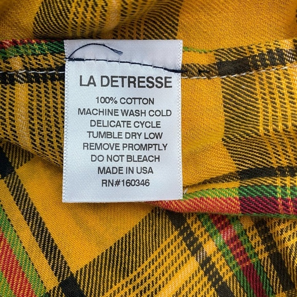 REVOLVE La Detresse The Emperor Aries Beach Flannel - NWT - Picture 8 of 9